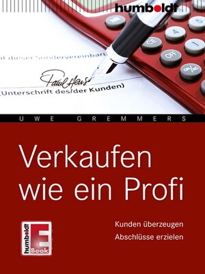 cover image of Verkaufen wie ein Profi